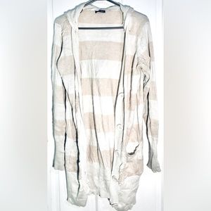 [JESSY LOGAN] Maxi Cardigan with Hood